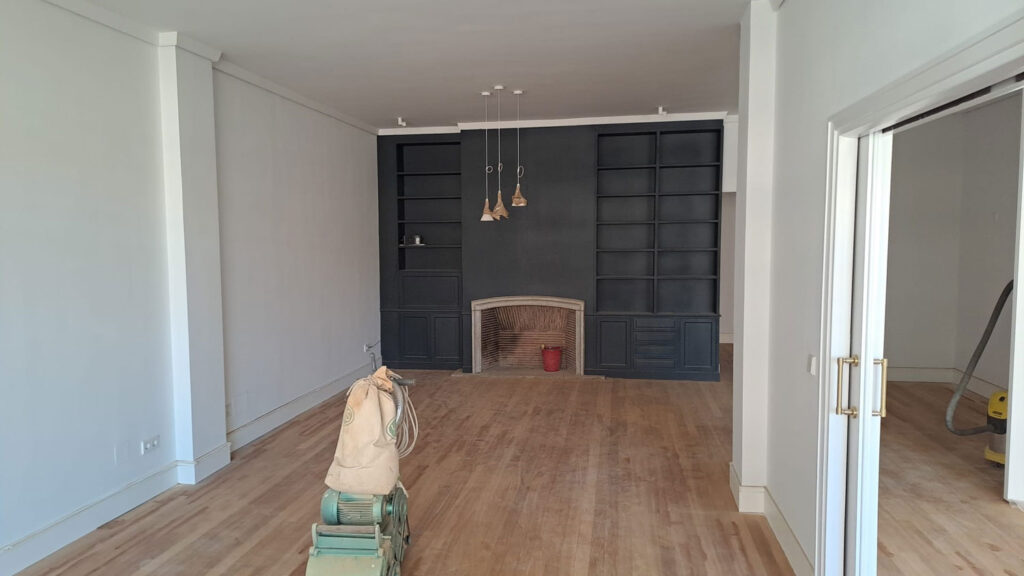 instalación suelos parquet Villaverde